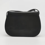 Gucci Bamboo 1947 Black Leather Medium Crossbody Bag