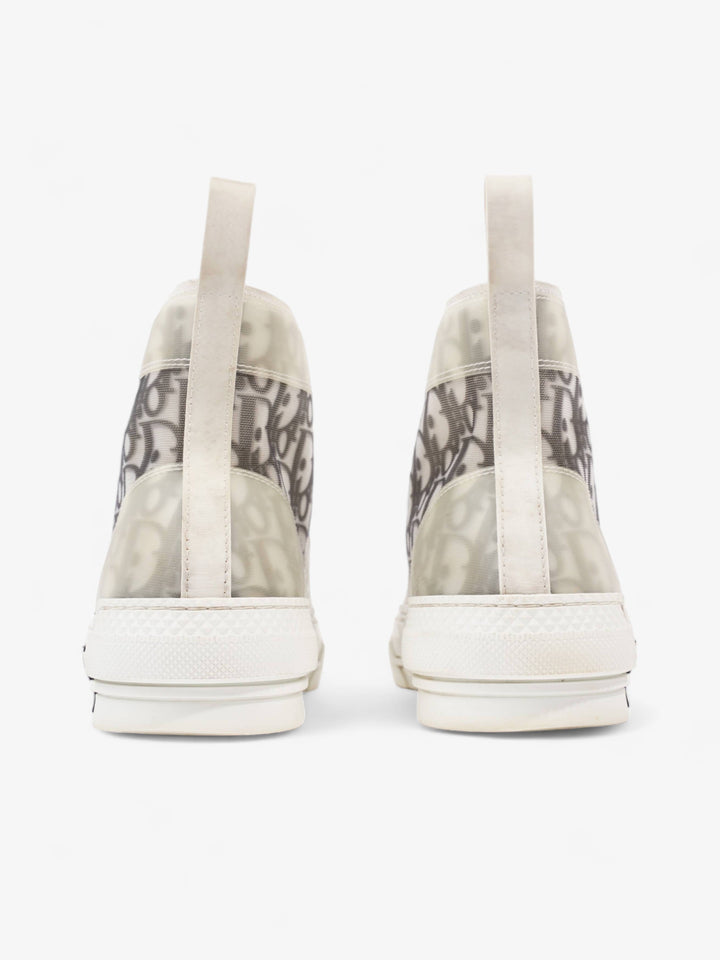Christian Dior B23 High-top White / Black Oblique Canvas EU 41.5 UK 7.5