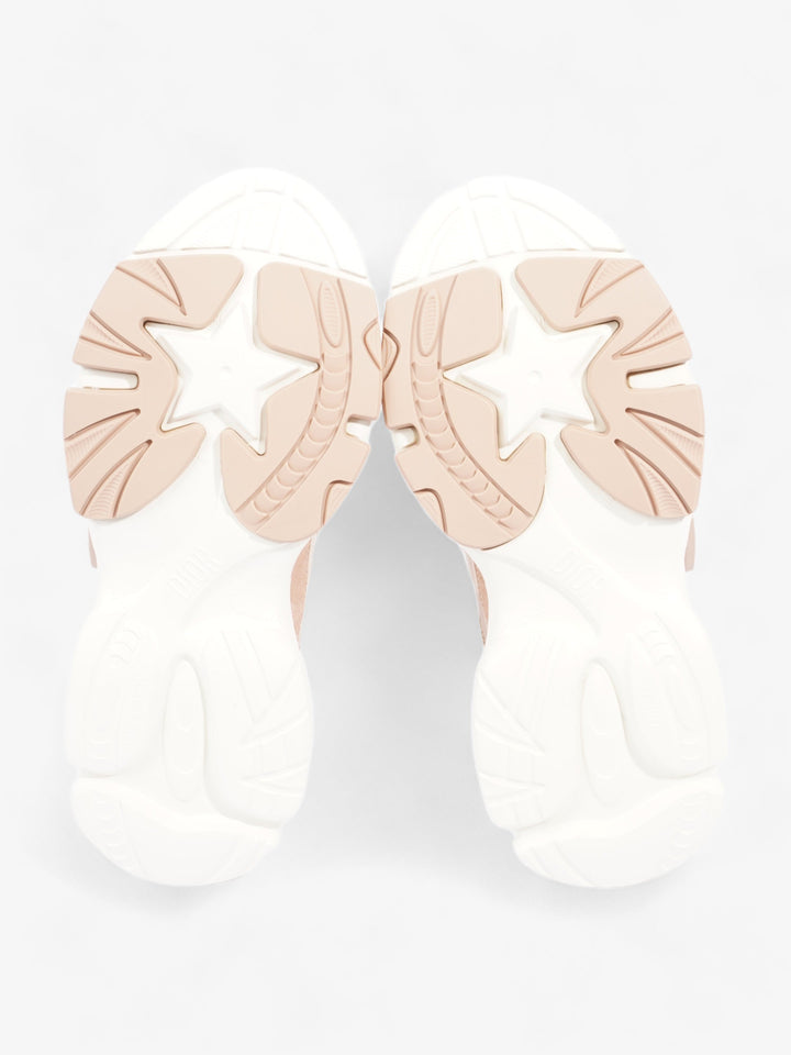 Christian Dior D-Wander Low Top  Nude Leather EU 37 UK 4