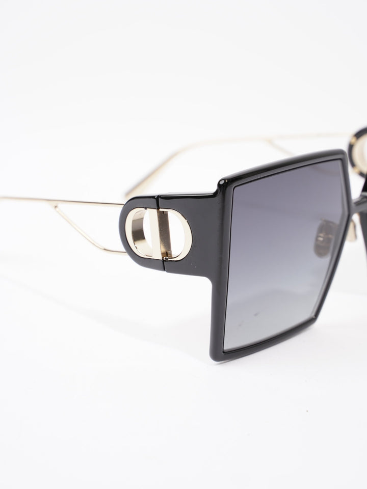 Christian Dior 30Montaigne SU Black / Gold Acetate 130mm