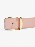 Louis Vuitton LV Initiales Reversible Belt Monogram / Rose Ballerine Coated Canvas 80cm / 32"