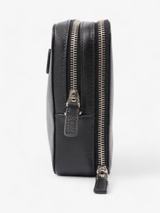 Prada Zipped Clutch Black Saffiano Leather