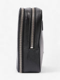 Prada Zipped Clutch Black Saffiano Leather