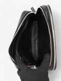 Prada Zipped Clutch Black Saffiano Leather