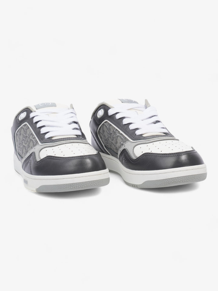 Christian Dior B27 Grey / White Leather EU 42 UK 8