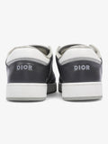Christian Dior B27 Grey / White Leather EU 42 UK 8