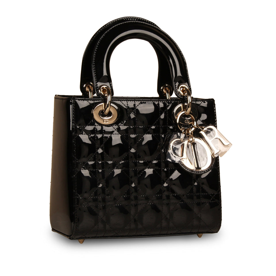 Christian Dior Lady Dior - Small - Patent