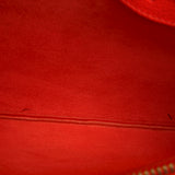 Celine Trio Leather Shoulder Bag Red
