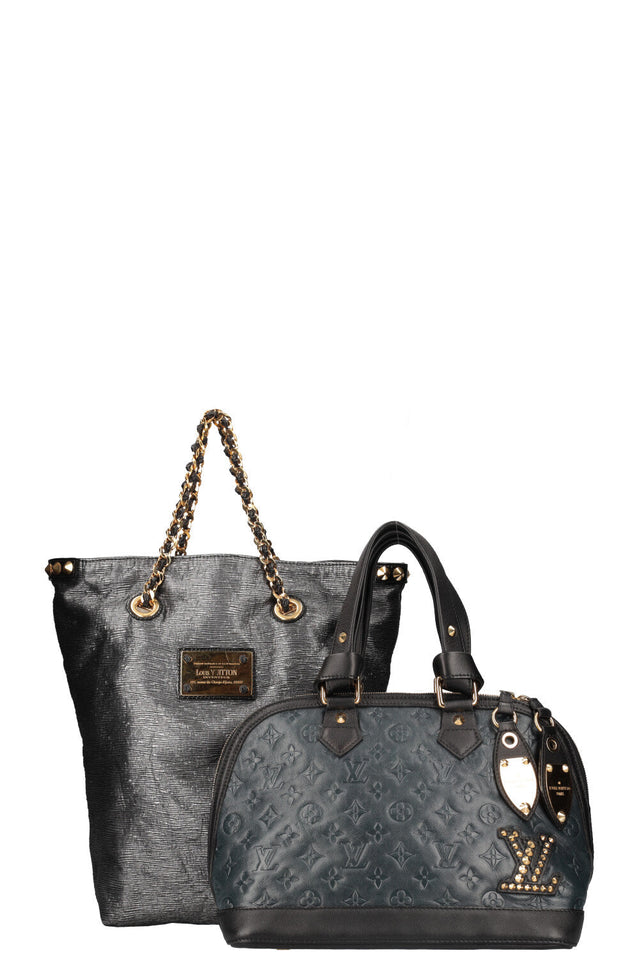 Louis Vuitton Double Jeu Neo Alma MNG Empreinte Blue Handbag