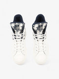 Christian Dior Walk'n'Dior Star Sneakers White / Navy Leather EU 41 UK 7
