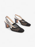 Christian Dior D-Moi Slingback 55mm Black Lace EU 41 UK 8