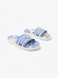 Christian Dior Dway White / Blue Canvas EU 39 UK 6