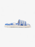 Christian Dior Dway White / Blue Canvas EU 39 UK 6