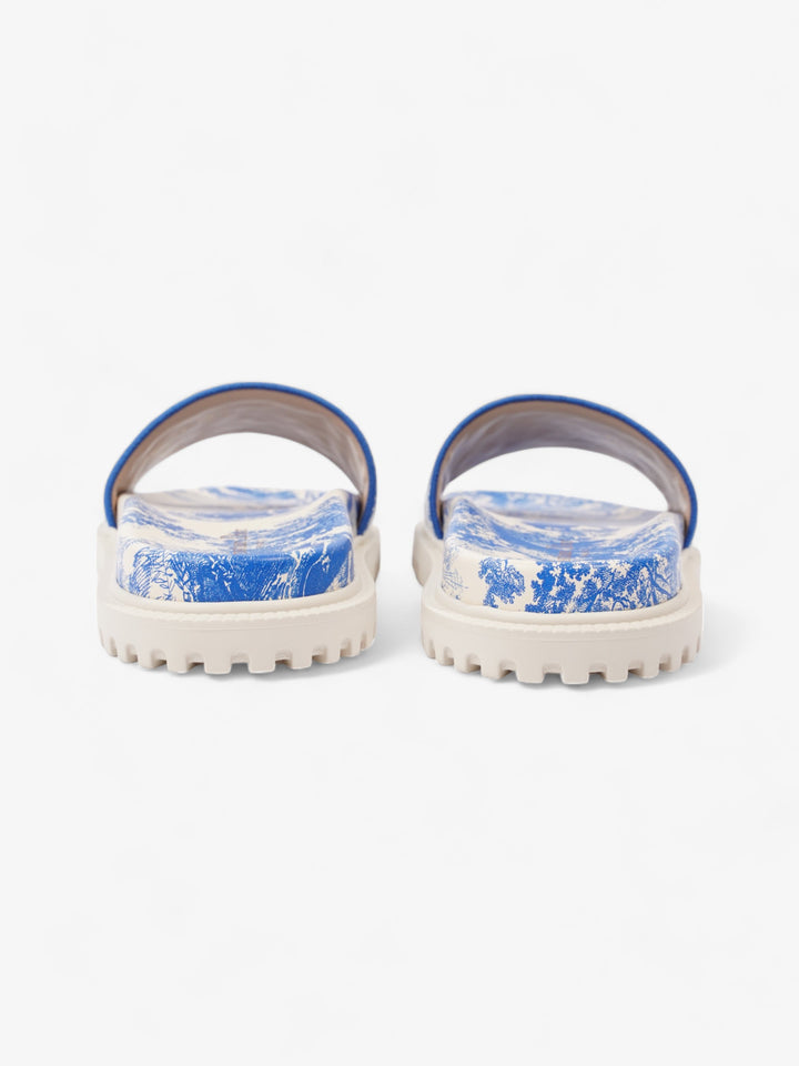 Christian Dior Dway White / Blue Canvas EU 39 UK 6