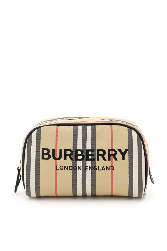 Burberry ICON STRIPE BEAUTY COSMETIC BAG