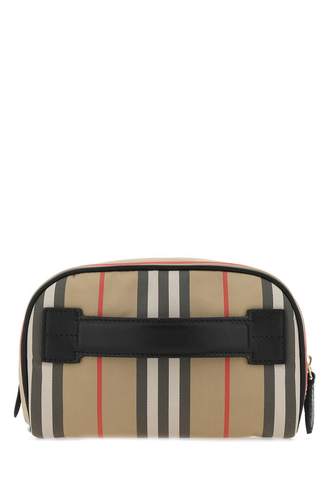 Burberry ICON STRIPE BEAUTY COSMETIC BAG