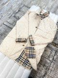 Burberry NOVA CHECK QUILTED JACKET