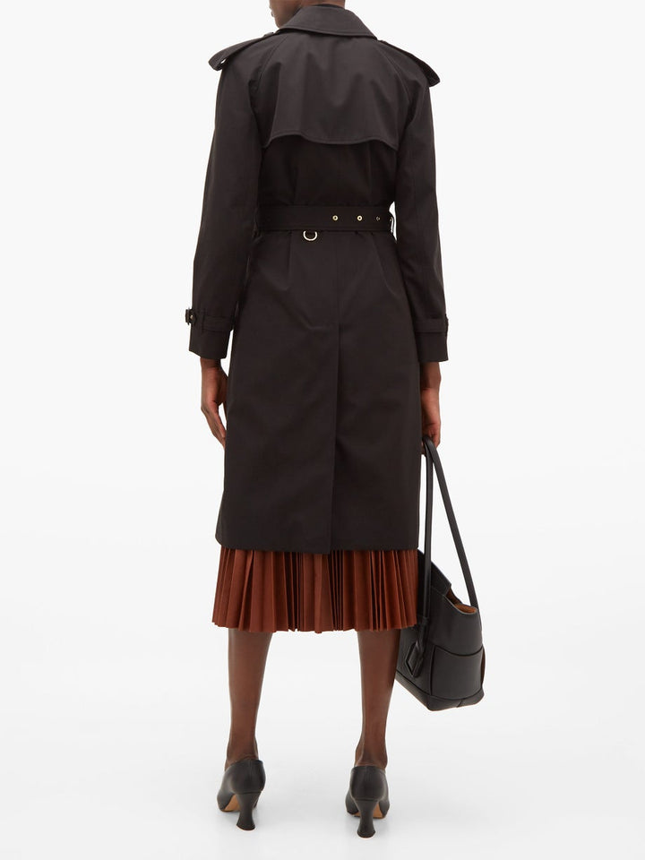 Burberry TRENCH BRIDSTOW LEOPARD PRINT LINING