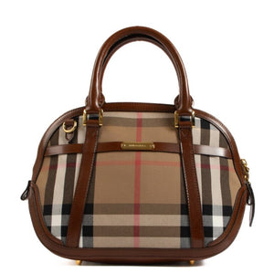 Burberry CHECK ORCHARD BOWLING BAG