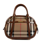 Burberry CHECK ORCHARD BOWLING BAG