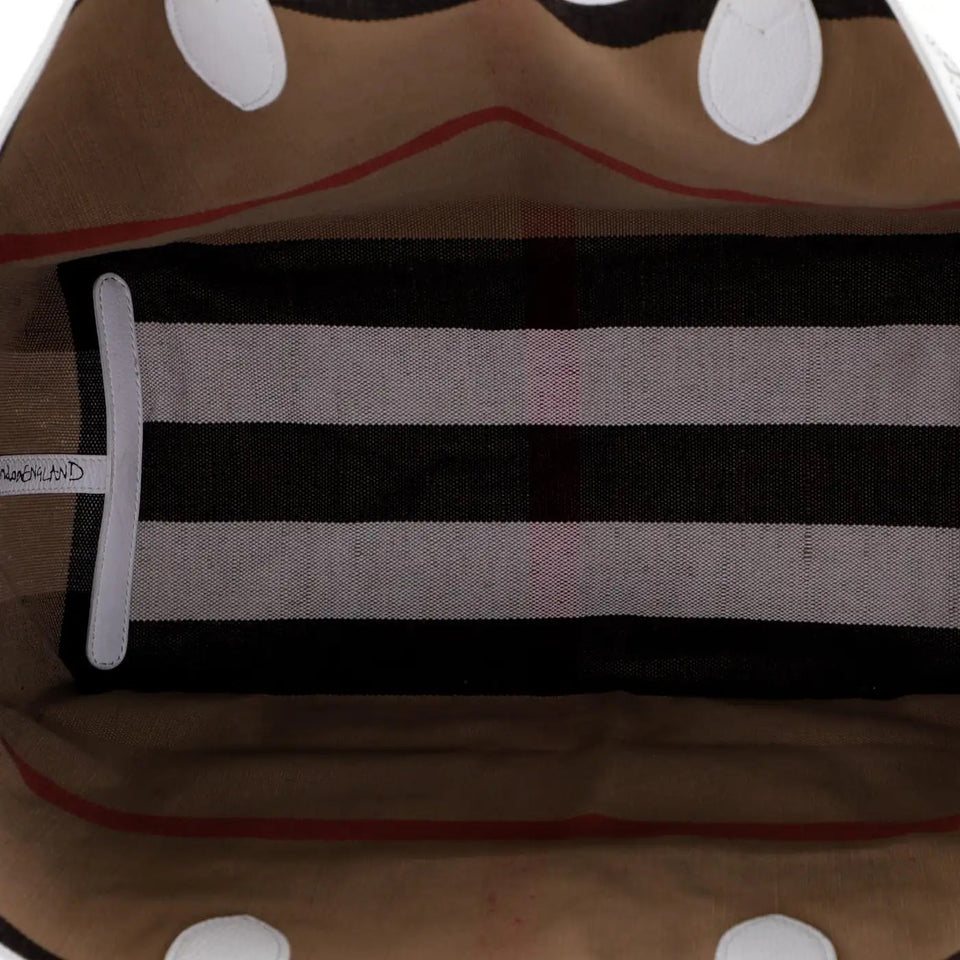 Burberry DOODLE REVERSIBLE PRINTED TOTE BAG
