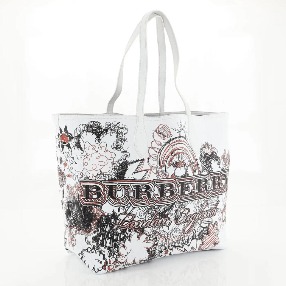 Burberry DOODLE REVERSIBLE PRINTED TOTE BAG