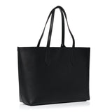 Burberry Haymarket Check Medium Reversible Tote BLACK