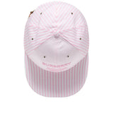 Burberry HORSEFERRY LOGO EMBROIDERED STRIPED BASEBALL CAP
