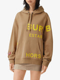 Burberry HORSEFERRY LOGO COTTON JERSEY HOODIE