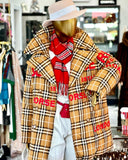Burberry Horseferry Print Vintage Check Down Coat