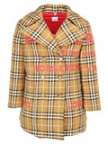 Burberry Horseferry Print Vintage Check Down Coat