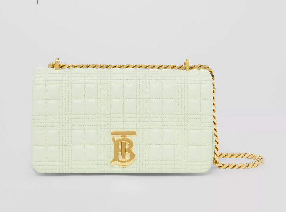 Burberry Small Lola Quilted Lambskin Crossbody Bag