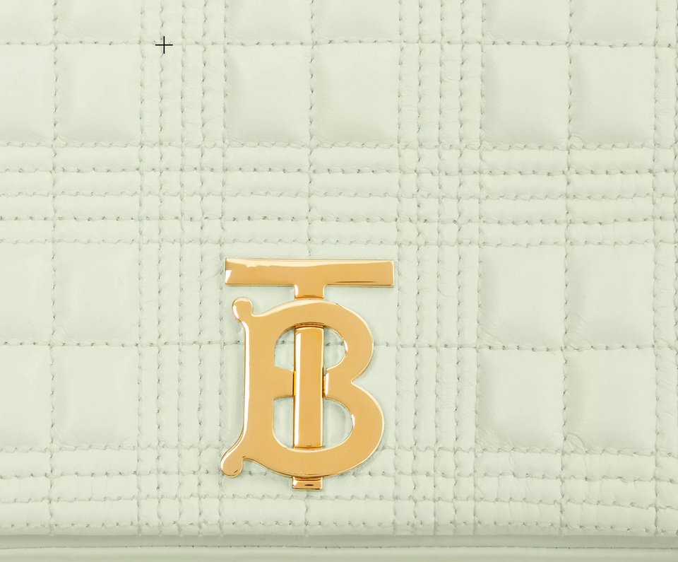Burberry Small Lola Quilted Lambskin Crossbody Bag
