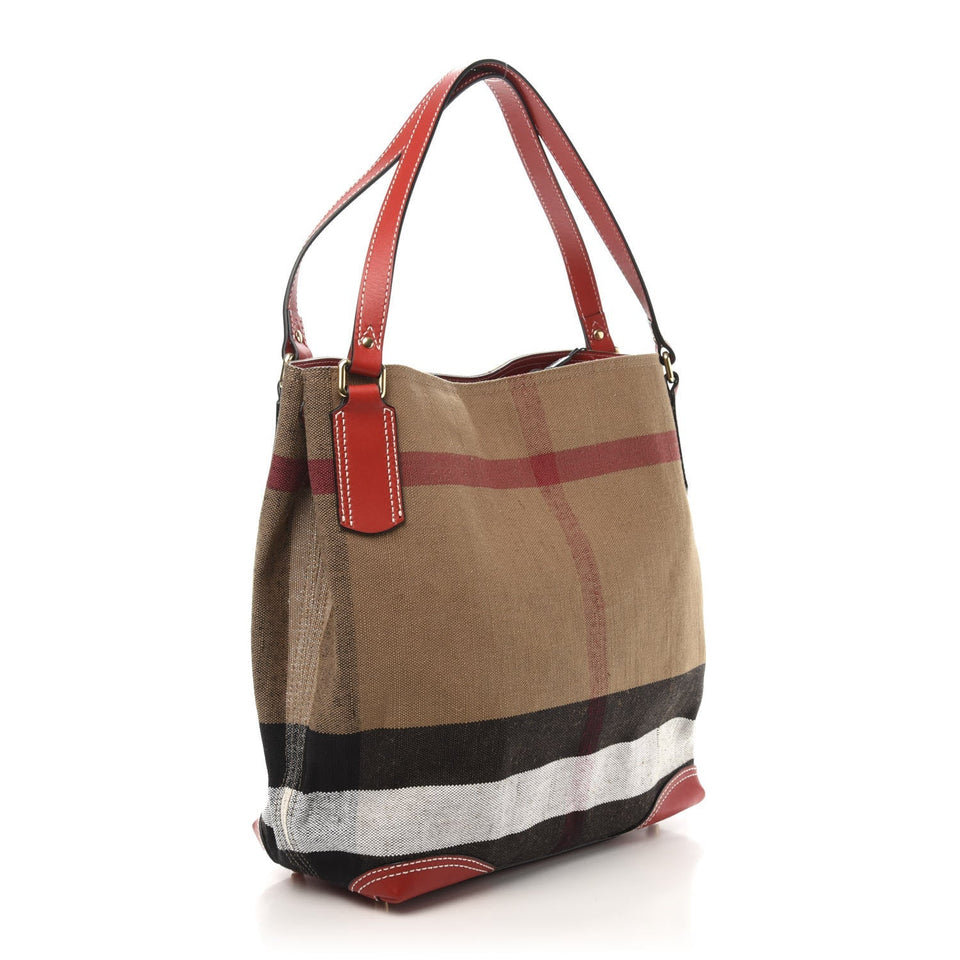 Burberry MEGA CHECK MEDIUM MAIDSTONE HOBO BAG