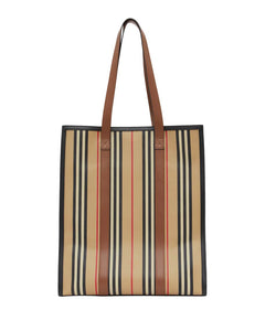 Burberry ICON STRIPE PORTRAIT TOTE BAG
