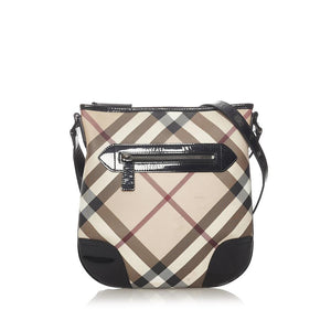 Burberry SUPERNOVA CHECK DRYDEN CROSSBODY BAG