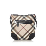 Burberry SUPERNOVA CHECK DRYDEN CROSSBODY BAG
