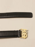 Burberry TB CALF LEATHER BELT