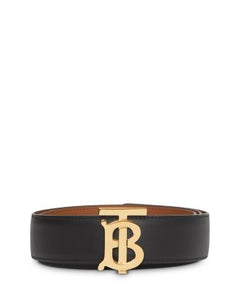 Burberry TB CALF LEATHER BELT