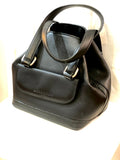 Burberry VINTAGE LEATHER SHOULDER BAG