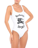 Burberry Archive Logo Print Swimsuit