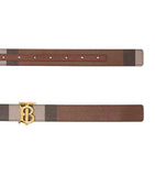 Burberry EXAGGERATED CHECK TB MONOGRAM BELT