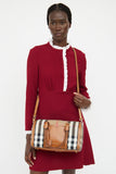 Burberry HOUSE CHECK ALCHESTER MEDIUM BOWLER BAG