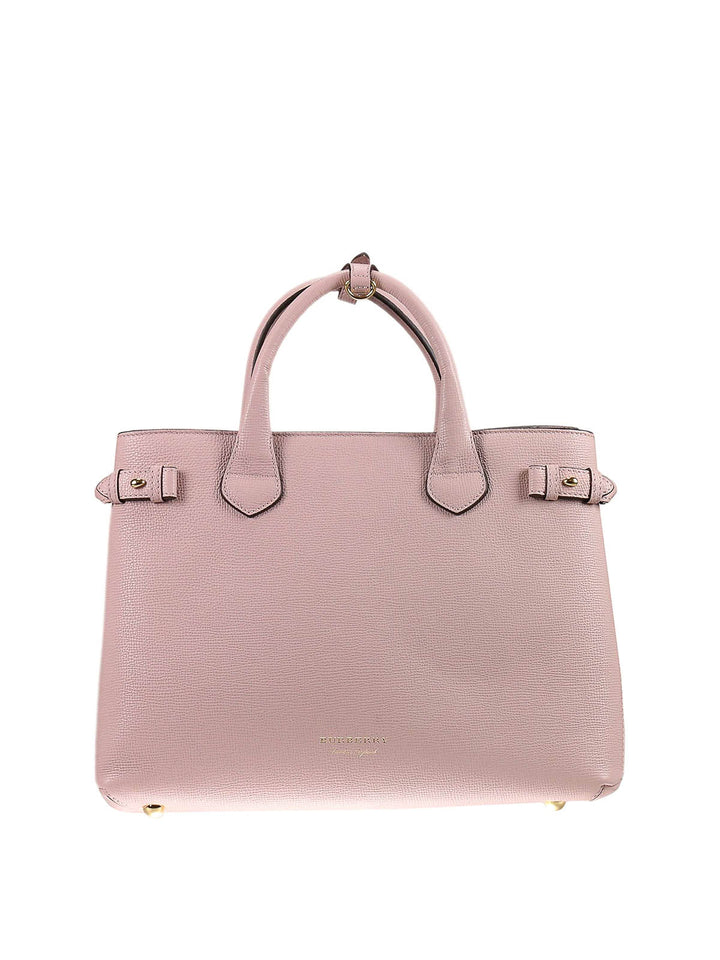 Burberry THE BANNER MEDIUM LEATHER TOTE BAG