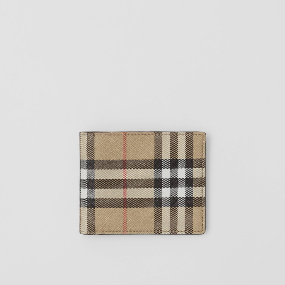 Burberry VINTAGE CHECK BIFOLD WALLET