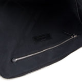 Burberry Black Cross-Grain Leather Edson Document Holder
