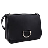 Burberry Black Goatskin Medium D-Ring Bag