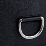 Burberry Black Goatskin Medium D-Ring Bag