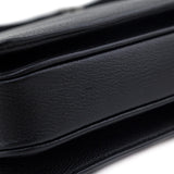 Burberry Black Goatskin Medium D-Ring Bag