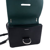 Burberry Black Goatskin Medium D-Ring Bag